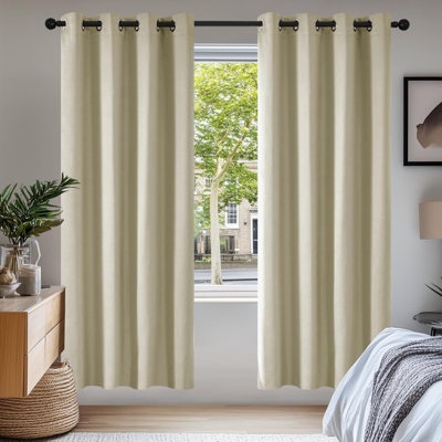 Room Darkening Curtain Panel Pair