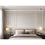 1-3/8 in x 7/8 in x 96 in Lambs Tongue Recycled Polystyrene Panel Moulding Pro PK 64 LF