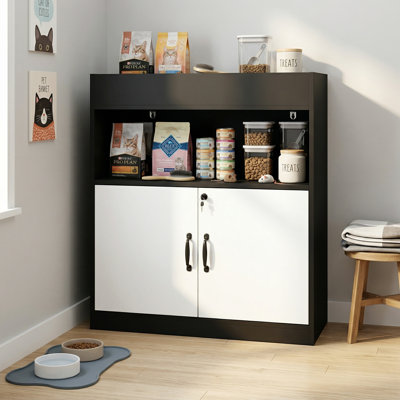 Armoire de rangement moderne avec serrure