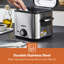 Geepas 1.5L Deep Fat Fryer with Viewing Window, 900W