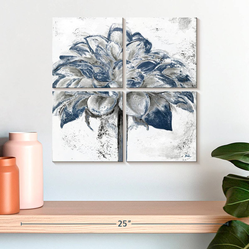 Harnek Navy Blue Dahlia