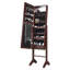 Armoire à bijoux avec miroir Bowen-784352616