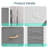 4-Drawer Fabric Dresser for Bedroom-327897239