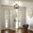 Blanche 4-Light Matte Black Semi-Flush Mount Light