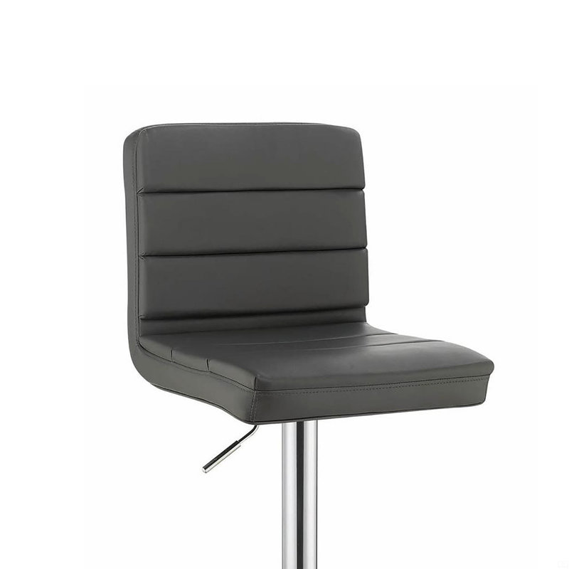 Tabouret de bar réglable (ensemble de 2), Gris