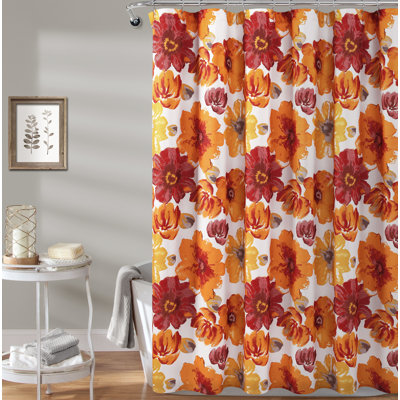 Floral Single Shower Curtain