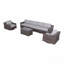 Fully Assembled 6-Piece Wicker Patio Sofa Set With Cushions