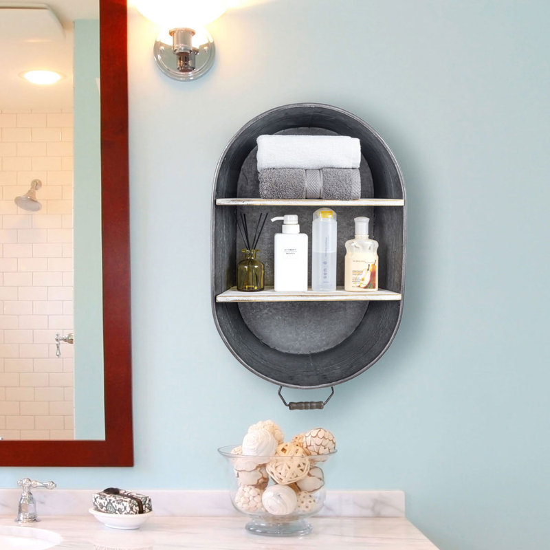 Gherardi Wall Mounted Bathroom Storage Shelving	
