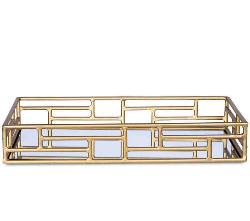 Chippendale Mirrored Tray