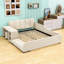 Lit plateforme en velours avec bureau Wakeeny-1317186484-1317186487