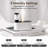 Waterless Diffuser For Essential Oil, Scent Air Aromatherapy Diffuser, Mini Portable Aroma Diffusers With 3 Mist Modes, Cycle Start, For 160 Sq.Ft Room Home Office Bedroom