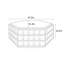Table basse moderne de luxe Nordic Light