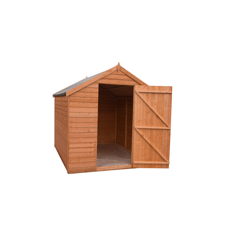 Garden Value Overlap Shed , Yes, 6 ft. W x 8 ft. D