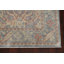 Tapis bleu clair / beige en laine Ziegler