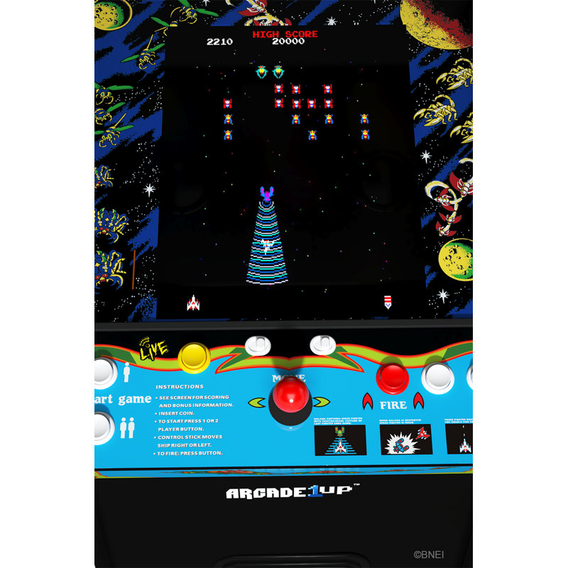 Arcade1Up Galaga Deluxe Wifi Enabled Arcade Machine
