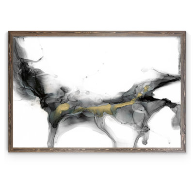 « golden précipice ii » par «paul cezanne-reproduction d’art sur image