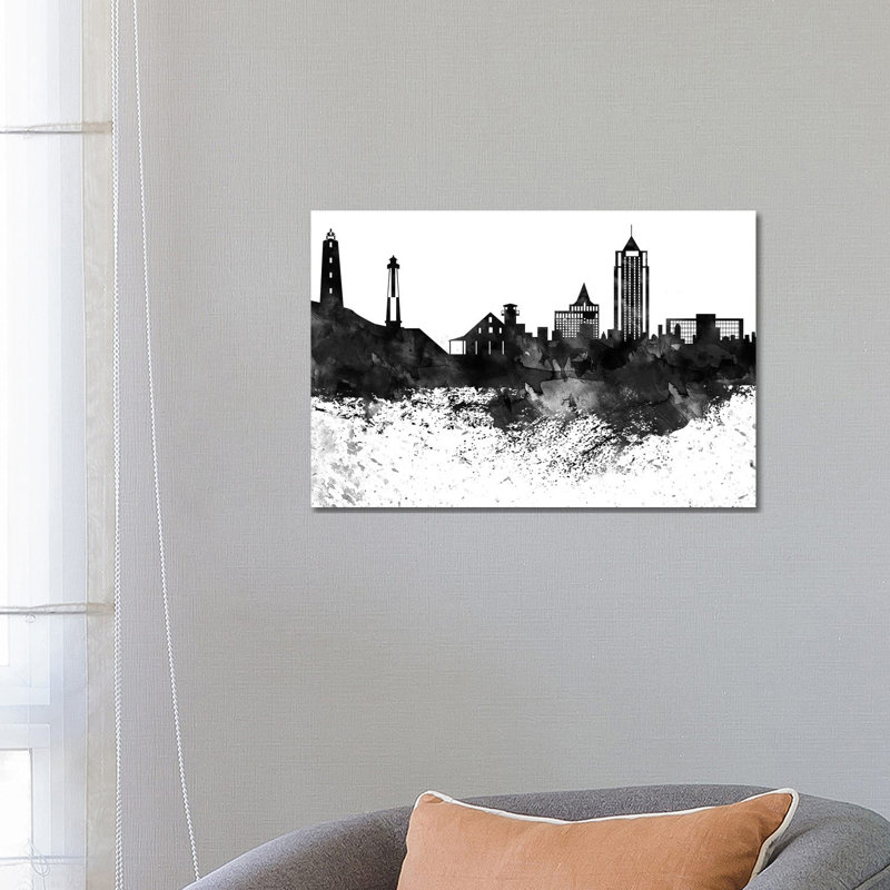 Virginia Skyline - Wrapped Canvas Painting, 66.04 cm H x 45.72 cm W x 1.91 cm D