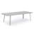 Santrez Rectangular 8 Person 105" Long Dining Set With Sunbrella Cushion Covers-1399533458