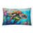 Polyester Lumbar Rectangular Indoor/Outdoor Pillow Cover & Insert