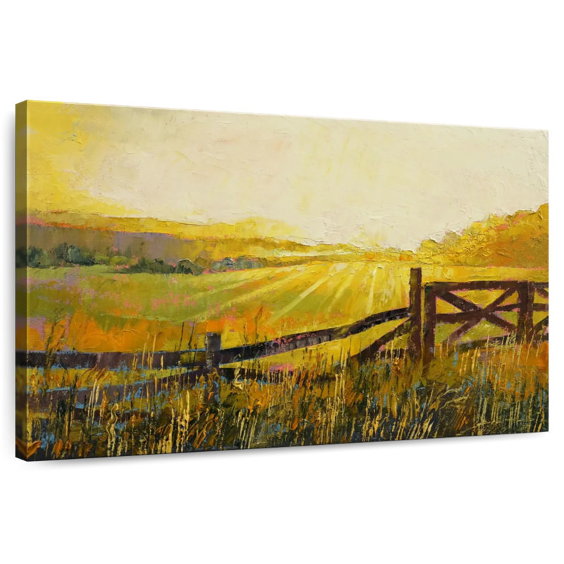 Alvord Country Meadow, 34" H x 51" W
