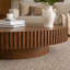 Table basse cannelée avec pied central-693683460