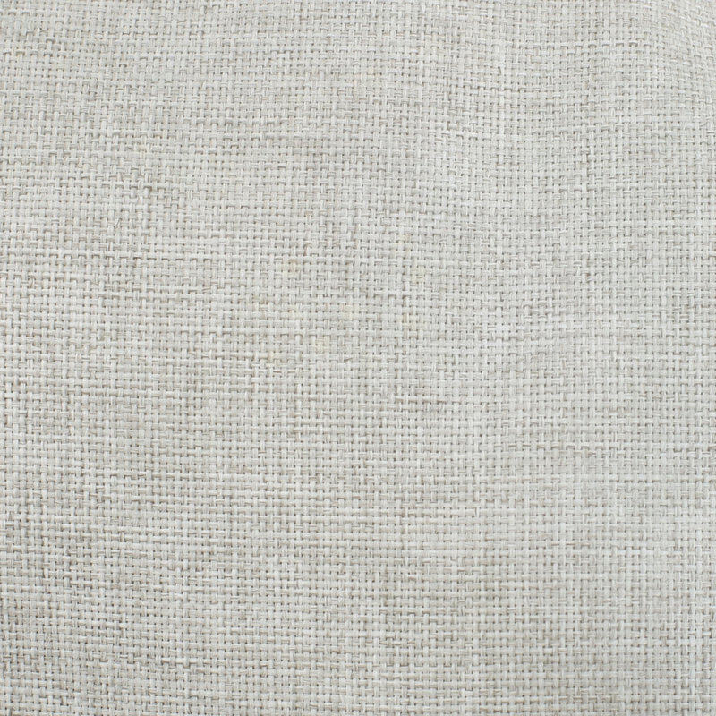 Fauteuil oscillant d'extérieur en osier, Coussin taupe / structure en teck