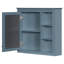 Armoire de rangement murale avec miroir-1917991549