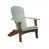 Seafoam with Chocolate Brown selected