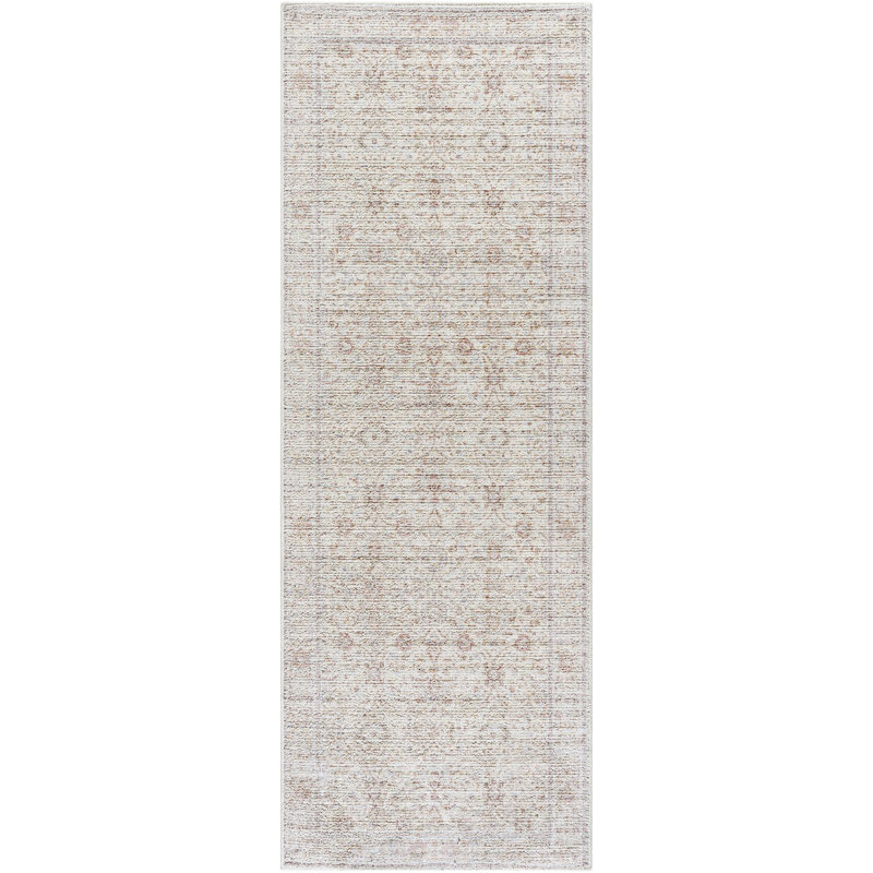 Our PNW Home x Livabliss Vintage Traditional Oriental Boho Rust Area Rug, Rectangle 9'1" x 12'