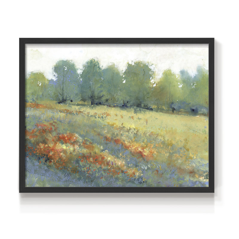 Rural Land I -Framed Print - Restickable