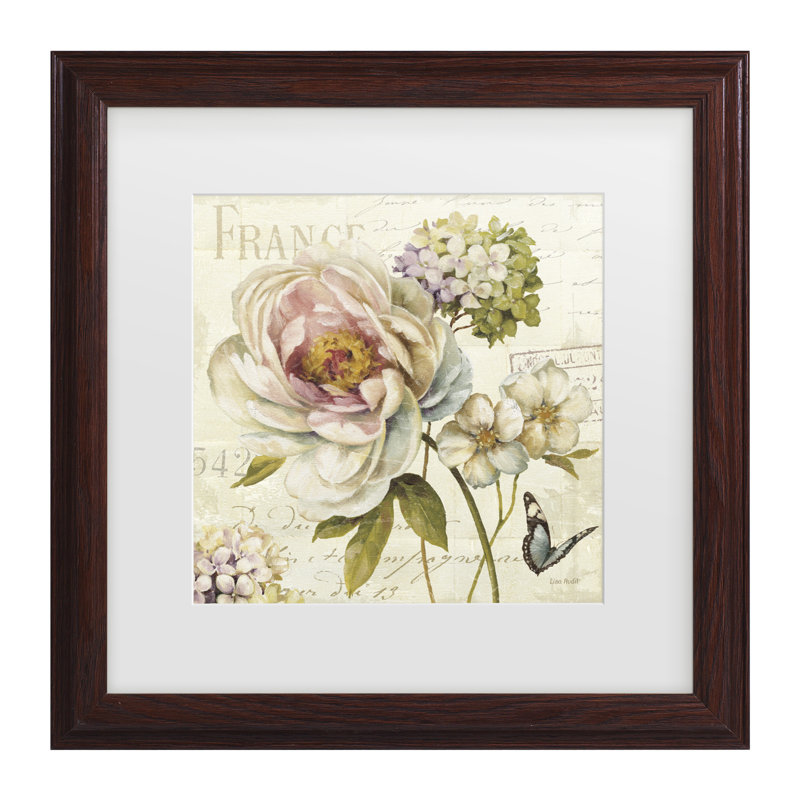 «Lisa De Marche III» par Lisa Audit, H 18,75 po x l 18,75 po x P 0,75 po, Brun