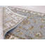 Tapis oriental en laine noué à la main gris / bleu / vert Zinnia Agra Green