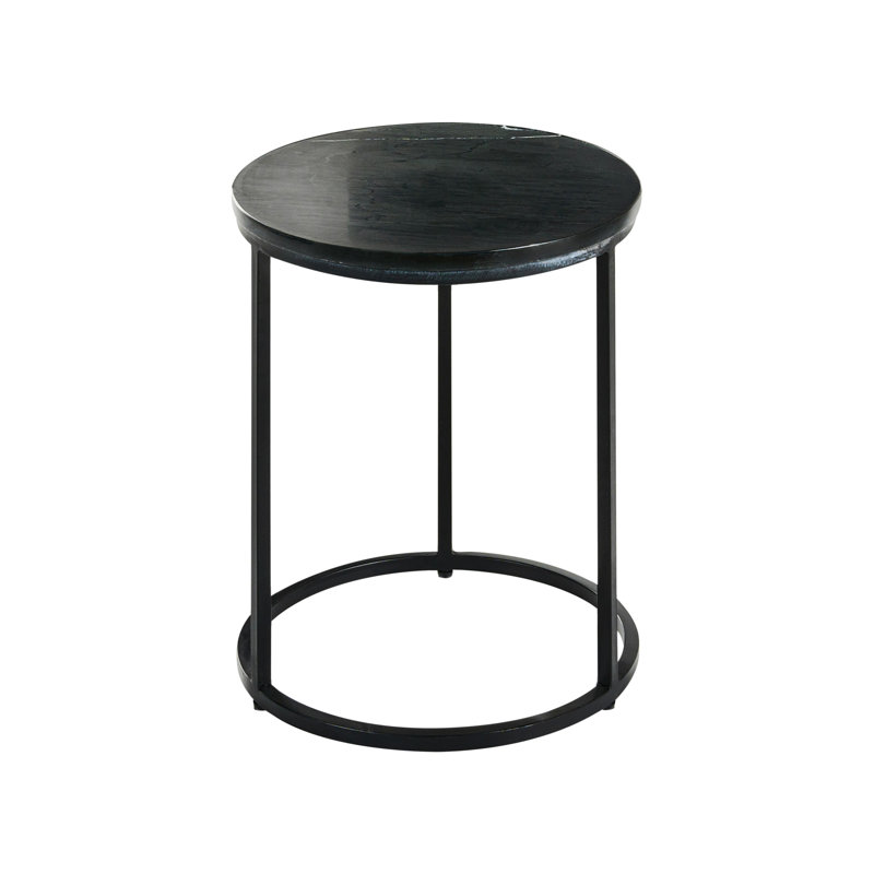 Side Table Marble, Black