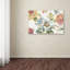 « country fleuri i », impression sur toile-33406030