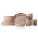 Stone by Mercer Project Katachi 16-Piece Dinnerware Set Stoneware