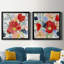 «Indian Summer Bouquet I», ensemble de 2 reproductions d'art encadrées-1381059081-1381059093-1386923342
