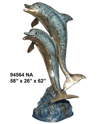 Sculpture en bronze coulé In Perfect Sync