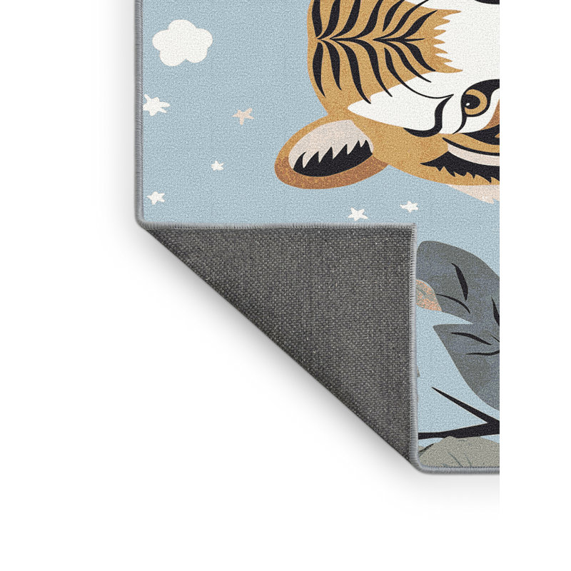 Tapis pour enfants East Urban Home, Rectangulaire 2 pi x 3 pi