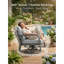 Swivel Patio Lounge Chairs Aluminum Modern Rocking Set For Patio