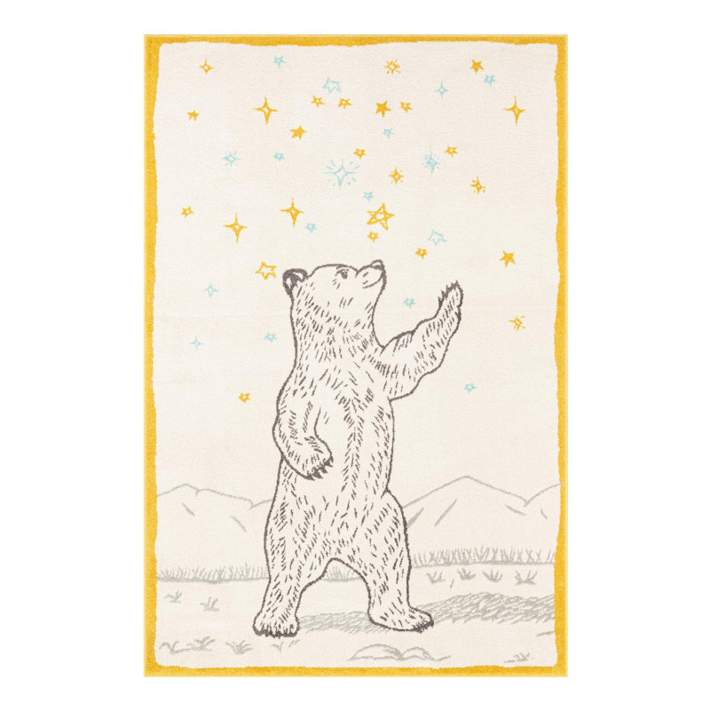 Tapis pour enfant Whimsy, Rectangle 5 pi 3 po x 8 pi