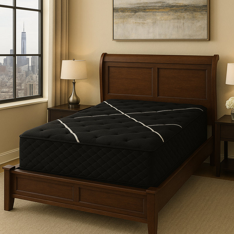 Matelas double avec mousse de gel rafraîchissante et changement de phase, mousse à mémoire de forme, milieu merveilleux à longue durée de vie, 54 pouces de large avec support à double solution, ressorts ensachés individuellement 75 lb