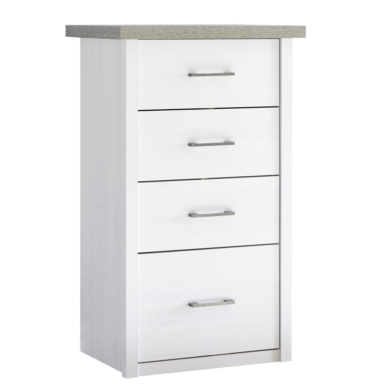 Yalaha 60cm W 4 - Drawer Chest of Drawers