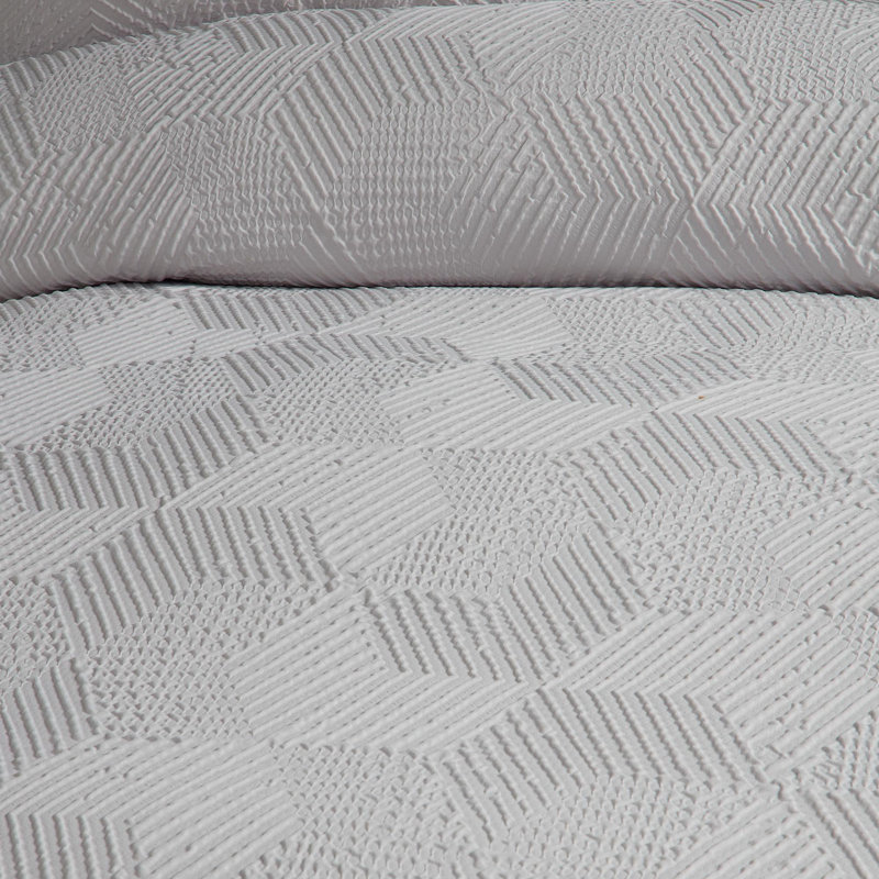 Polyester Geometric Duvet Cover Set with Pillowcases Included, Single Duvet Cover + 1 Standard Pillowcase