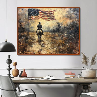 Art sur toile Marieka - Patriotist des États-Unis