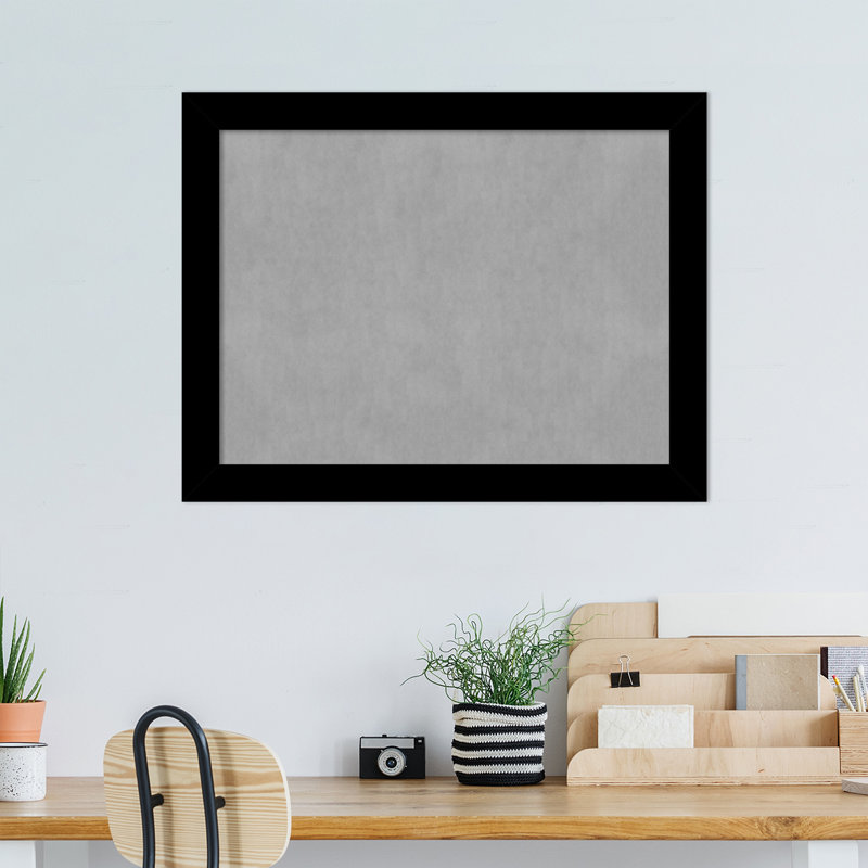 Tableau magnétique basique noir Basic, H 21 po x l 27 po