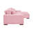 Asyiah 114.5" Wide Microfiber Sofa & Chaise-1610152439-1586255537