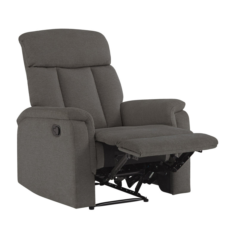 Fauteuil inclinable manuel Irving, gris, Gris