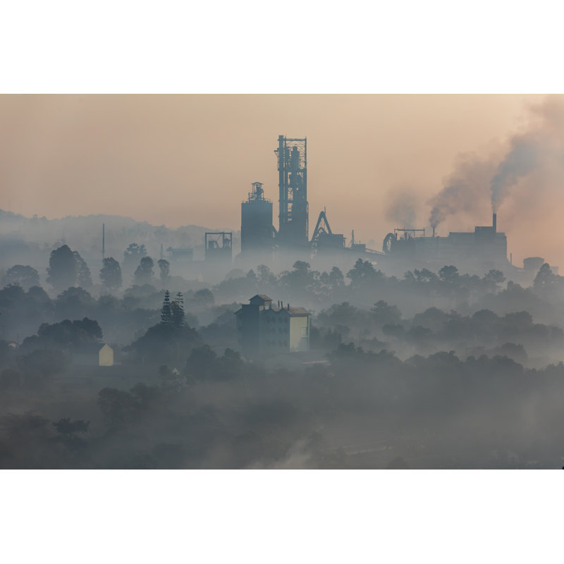 Shillong Mornings by Puneet Verma - Wrapped Canvas Print, 30cm H x 46cm W