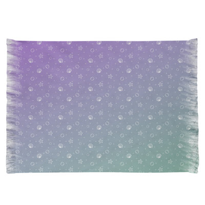 Tapis de zone rose/mauve coquillage Mcguigan