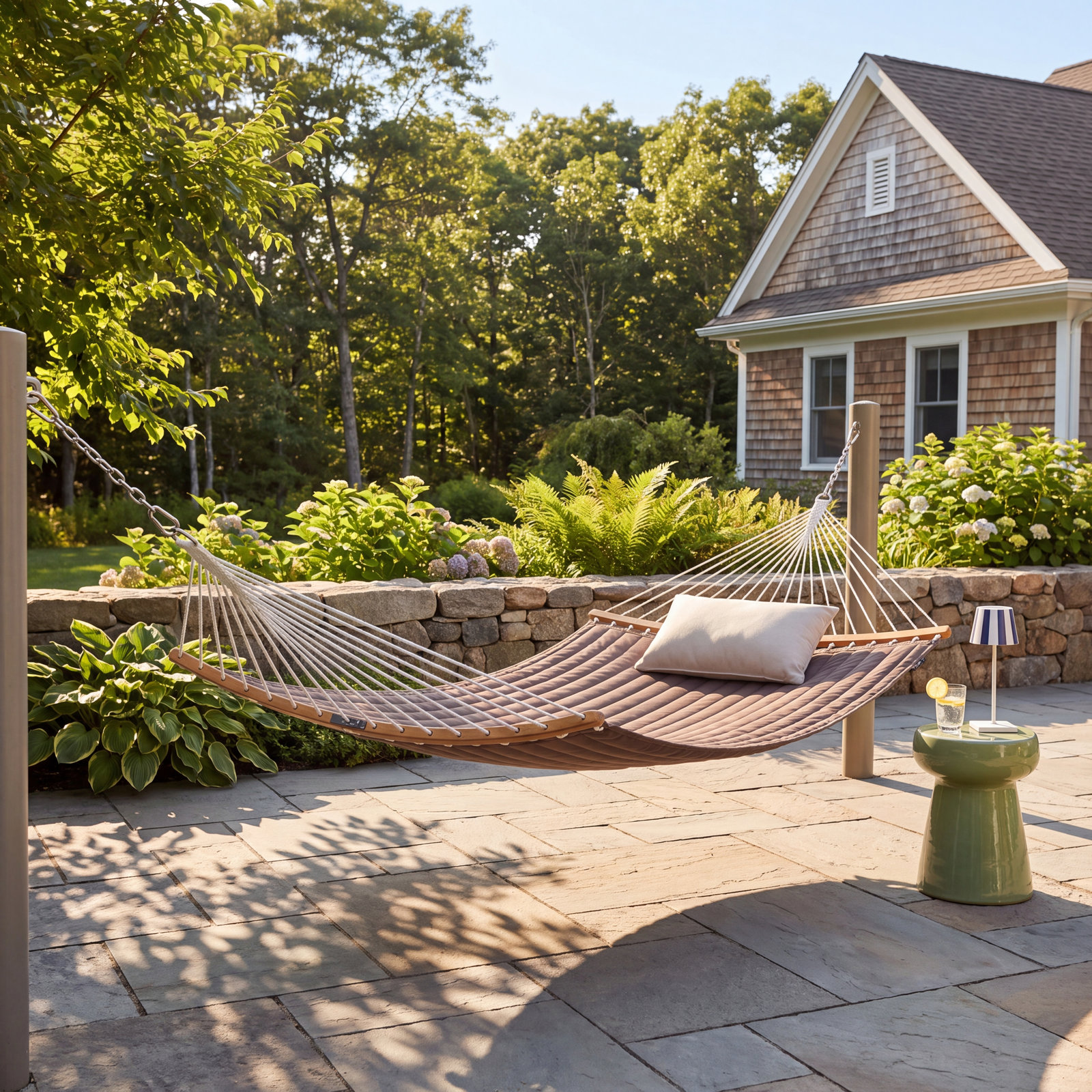 Amaliya Double Hammock, Dark Taupe